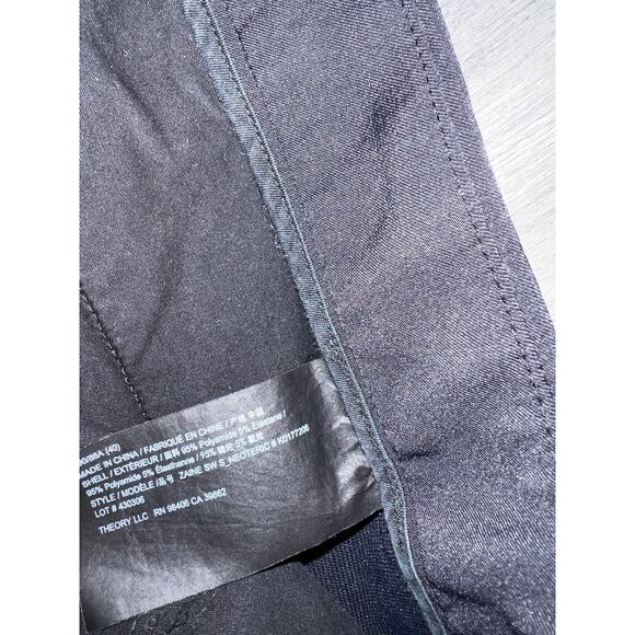 Theory Men's Eclipse Navy Zaine Soft Sateen Shorts sz 40 A004129 - Picture 7 of 11